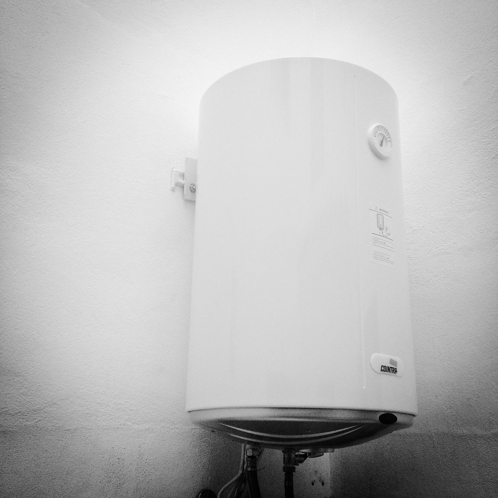 instalación de calentador